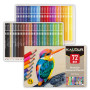 KALOUR Ensemble de 72 crayons de couleur pour livres de coloriage adultes, mine tendre, idéal pour le dessin et l'ombrage, un ca