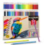 KALOUR Ensemble de 72 crayons de couleur pour livres de coloriage adultes, mine tendre, idéal pour le dessin et l'ombrage, un ca