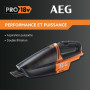 AEG - BHSS18C-0 4935480540, Aspirateur, Orange & Noir, 860 milliliters