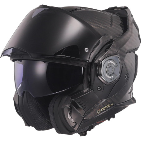 LS2, Casque modulable Moto ADVANT X Carbon Gloss Carbon