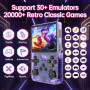 Console de Jeu Portable rétro R36S 128 Go préchargés, Plus de 40 000 Jeux vidéo Classiques, Compatible avec Plus de 30 émulateur