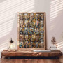 Puzzle animaux sur les toilettes pour adultes de 1 000 pièces, chat, girafe, tournesol, collage coloré pour salle de bain, décor