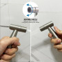 Vaporisateur de Toilette Douchette à Main Bidet en Acier Inoxydable - Pulvérisateur à double mode avec conception à double inter