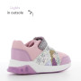 Leomil Frozen Baskets Lumineuses pour Filles Chaussures Enfants, Idéal pour l'école et Les Loisirs