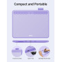 Tablette Graphique UGEE S640 6x4 Pouces avec 10 Touches de Raccourci Tablette Dessin Portable avec Stylet Passif sans Pile à 819