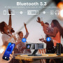 Vidéoprojecteur 4K Supporté 1500 ANSI 38000 Lumen avec Google TV Officiel, Netflix Youtube, Auto Focus, WiFi 6 Bluetooth 5.3, Co