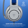 Turtle Beach Atlas 200 Blanc PlayStation Casque de Gaming Filaire sous Licence Officielle pour PlayStation w/transducteurs Nanoc