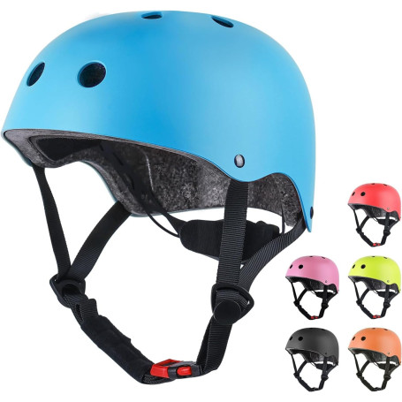 Casque Vélo Enfant Filles Garçons 5-11 Ans,Casque Enfant Vélo CE en Certification Réglable,Casque Enfant Velo pour Cyclisme Roll