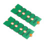 cablecc Lot de 2 adaptateurs NGFF M2 NVME M.2 pour transfert de cartes SSD 2230 2242 2260 2280