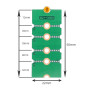 cablecc Lot de 2 adaptateurs NGFF M2 NVME M.2 pour transfert de cartes SSD 2230 2242 2260 2280