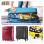 YMWALK 8 Pièces Luggage Wheel Cover, Housse de Protection en Silicone pour Roues de Valise, Réduit Le Bruit et Anti-rayure, Prot
