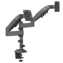 Support bureautique avec Ressort à gaz pour Deux écrans LCD 17″ – 27″ (43 cm – 69 cm de Diagonale) et Jusqu’à 9 kg chacun