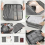Organisateur Valise 8 Pièces,Organiseurs de Bagage pour Voyage,Packing Cubes de Voyages Pochette,Sacs Rangement de Valise Voyage