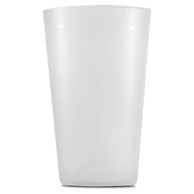 HA MARKET Lot de 50 Gobelets Durables et Réutilisables Transparents - Capacité 30cl - Plastique Polypropylène Rigide - Idéal pou