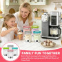 Pot pour Ninja Creamy Deluxe, HOVCEH 4 Pièces Récipient pour NC700 NC701EU, Accessoires pour500 ml Machine à Glace avec Couvercl