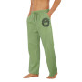 Pantalon en Lin pour Homme - Léger - en Coton - Coupe Ample - Décontracté - pour la Plage