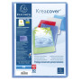 Exacompta - Réf. 5789E - 1 Protège-documents Kreacover Chromaline - 80 pochettes cristal lisse - 160 vues - pour A4 - dim 24 x 3