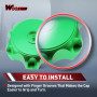 WOOSTAR CNC Bouchon de Réservoir de Carburant Couvrir Remplacement pour Taotao Roketa Apollo SSR 50cc 70cc 110cc 125cc 150cc ATV