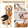 2 Pièces Gant Poil Chat, Double Face Gant Anti Poils Animaux, Réutilisable Brosse Anti Poils Animaux pour Lavage DémêLage Et Toi