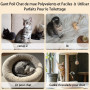 2 Pièces Gant Poil Chat, Double Face Gant Anti Poils Animaux, Réutilisable Brosse Anti Poils Animaux pour Lavage DémêLage Et Toi