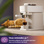 Philips Baristina Machine à expresso - Un véritable expresso, en toute simplicité - Compacte - 16 bars de pression - Broyeur int