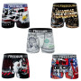 FREEGUN Lot de 5 Boxers Garçon Premium