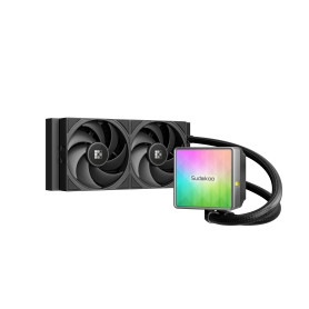 Sudokoo NEXAURA 240 Refroidisseur Liquide de CPU, Watercooling avec Pompe PWM, Tête de Pompe ARGB, TDP 280W, Ventilateurs FDB, I
