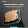 Sudokoo NEXAURA 240 Refroidisseur Liquide de CPU, Watercooling avec Pompe PWM, Tête de Pompe ARGB, TDP 280W, Ventilateurs FDB, I