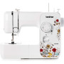 Brother JX17FE (Fantasy Edition) Machine à Coudre électrique pour Débutants, Portable, 17 Points différents, Couture automatique