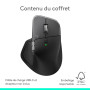 Logitech MX Master 4 for Mac, Souris Bluetooth Ergonomique avec Retour haptique performant avancé, défilement Ultra-Rapide, Char