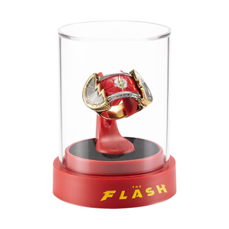 Bague Réplique Flash DC Comics avec Affichage - The Noble Collection