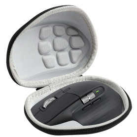 Yewseas Rigide Housse Sac, 15 cm x11 cm x7 cm Portable pour Souris MX Master 3, 2S, Master, Étui de Protection Anti-Choc, Résist