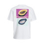 T-Shirt Garçon JACK & JONES JORTAMPA en Coton Blanc