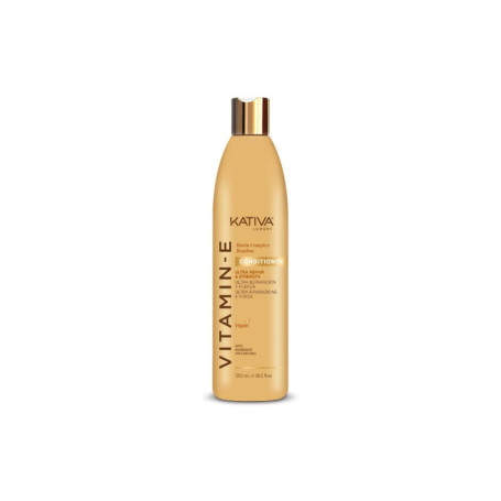 Après-shampooing KATIVA Vitamine E, Biotine et Bambou - 550 ml