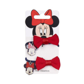 Élastiques à Cheveux Nœud Minnie Multicolore - CERDÁ