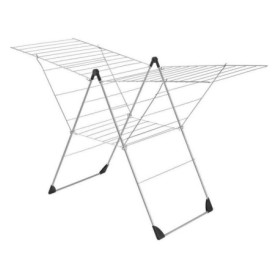 Séchoir sur Pieds Metaltex Vento - 30 mètres d'étendage en Silver Chrome
