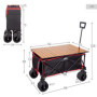 Chariot de Transport Polyvalent AKTIVE 360º avec Table Amovible