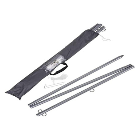 Mât Gris pour Bougies d'Ombrage - Difuzed