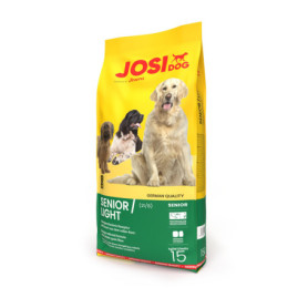 JosiDog Senior/Light - Nourriture Sèche Équilibrée pour Chiens Adultes de 15 kg