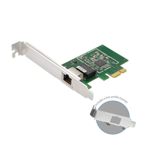 Adaptateur Serveur Ethernet 2.5GbE PCI Express Edimax EN-9225TX-E