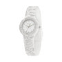 Montre Hip Hop Lace Femme - Élégance en Dentelle Blanche