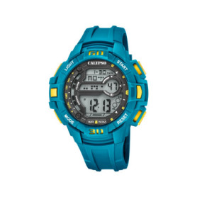 Montre numérique Calypso K5836/2 multicolore et turquoise