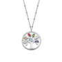 Collier Rainbow en Acier Inoxydable LOTUS - Élégance Multicolore