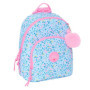 Mini sac à dos Safta VMB PARAÍSO pour enfants - Confortable et résistant, bleu clair/rose clair