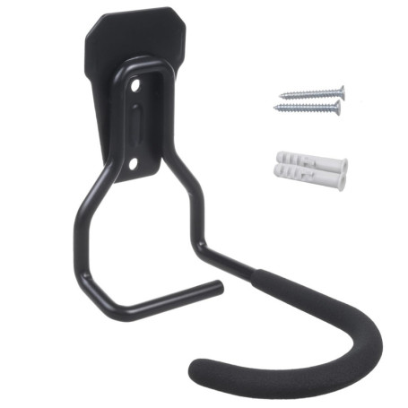 Support Mural Vertical pour Vélo Maclean MC-433 en Acier - Charge Max 20kg