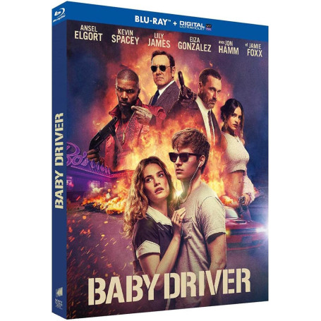 Baby Driver - Film Blu-Ray avec Ansel Elgort
