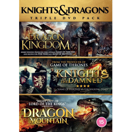 Knights and Dragons - Coffret Triple DVD Import 18,12 €
