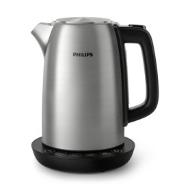 Bouilloire Électrique Philips Avance avec Température Réglable - 1,7L Inox