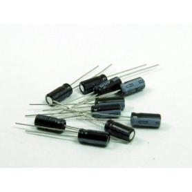 Pack de 10 Condensateurs Électrolytiques 2.2uF 100V POPESQ