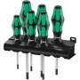 Jeu de tournevis Wera 367 TORX avec poignée ergonomique - 6 pièces